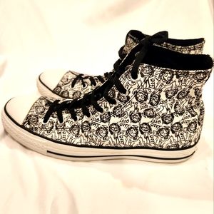 Converse Ozzy Ozbourne Hi-top size 11 shoes